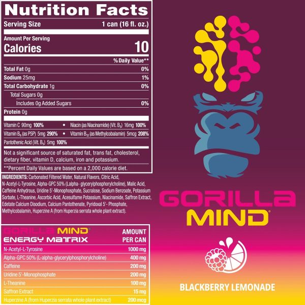 Gorilla Mind Energy RTD - Image 2