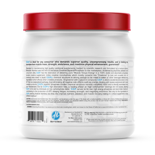 Metabolic Nutrition C.G.P.-2113