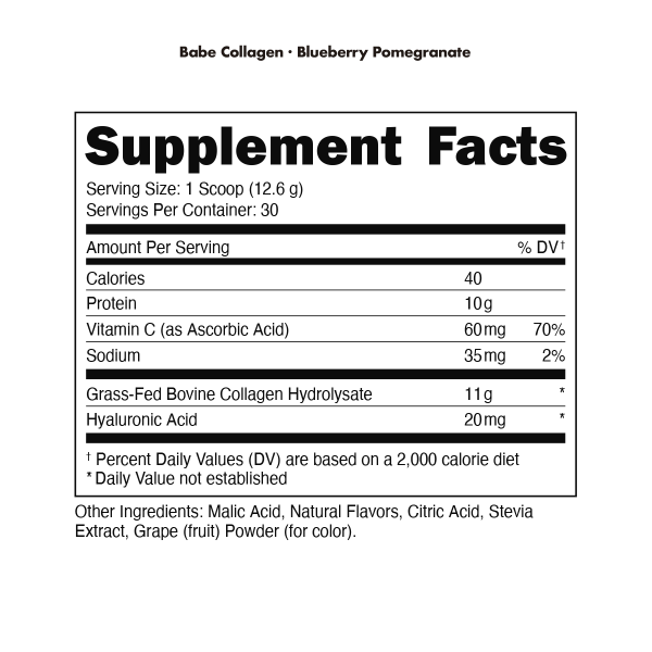DAS Labs Babe by Bucked Up Collagen - Image 2