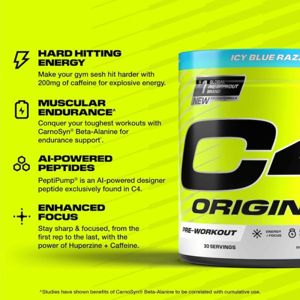 Cellucor C4 Original V3 Pre Workout Powder - Image 5