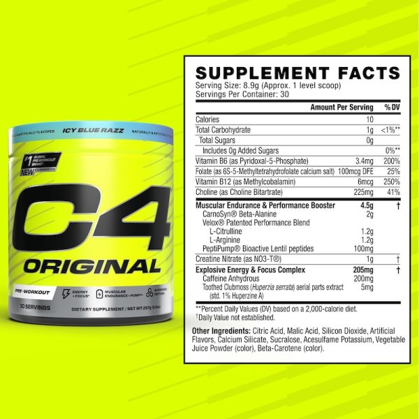 Cellucor C4 Original V3 Pre Workout Powder - Image 2