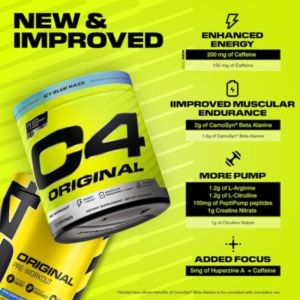 Cellucor C4 Original V3 Pre Workout Powder - Image 4