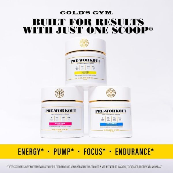 Gold's Gym Nutrition Pre-Workout - Image 3