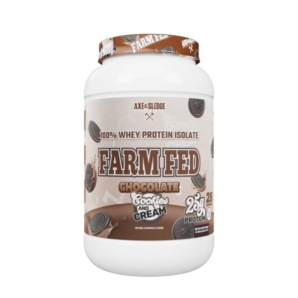 Axe and Sledge Farm Fed Protein Limited Edition Chocolate Cookies and Cream