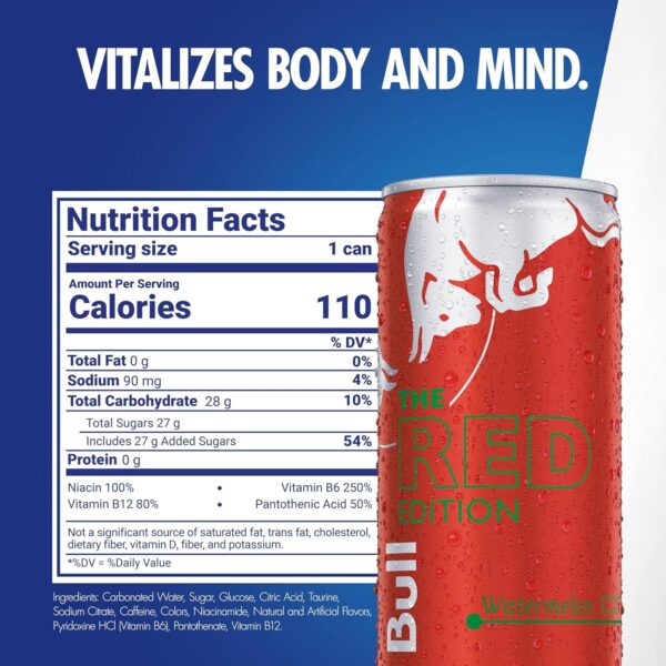 Red Bull Red Edition Energy RTD - Image 2