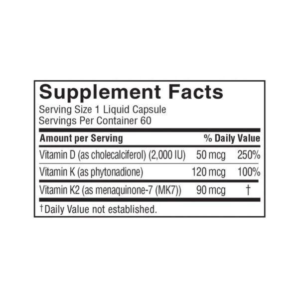 Spoken Nutrition D3+K1/K2 - Image 2